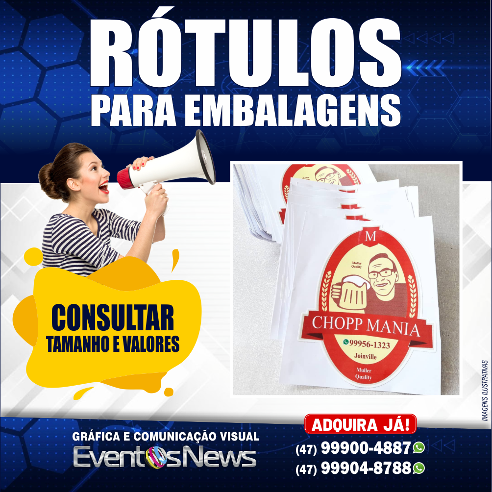 RÓTULOS P/ EMBALAGENS